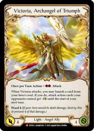 Figment of Triumph // Victoria, Archangel of Triumph  (DTD011) - Dusk till Dawn | Silver Goblin