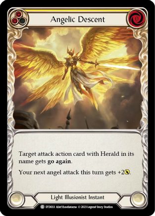 Angelic Descent (Yellow)  (DTD033) - Dusk till Dawn | Silver Goblin