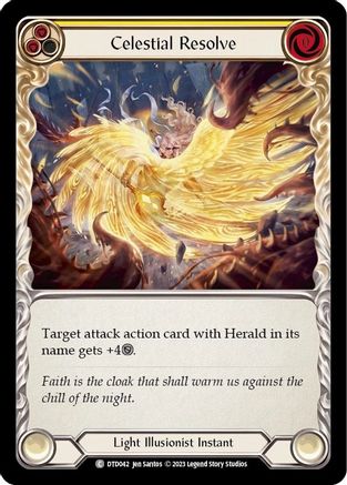 Celestial Resolve (Yellow) (DTD042) - Dusk till Dawn