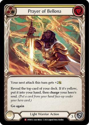 Prayer of Bellona (DTD053) Rainbow Foil - Dusk till Dawn