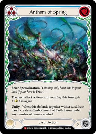 Anthem of Spring (DTD196) - Dusk till Dawn