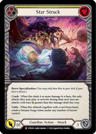 Star Struck (DTD203) Rainbow Foil - Dusk till Dawn