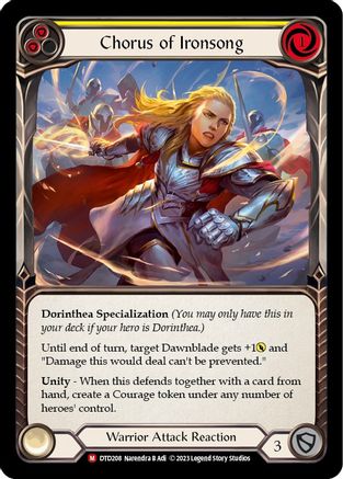 Chorus of Ironsong (DTD208) - Dusk till Dawn