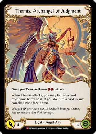 Figment of Judgment // Themis, Archangel of Judgment  (DTD006) - Dusk till Dawn | Silver Goblin