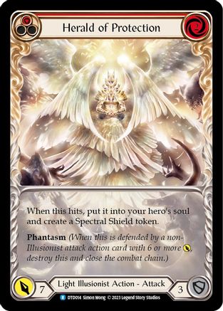 Herald of Protection (Red) (DTD014) - Dusk till Dawn