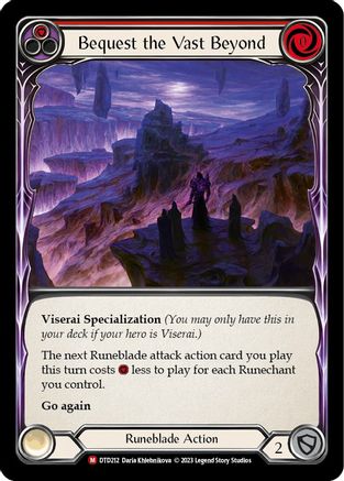 Bequest the Vast Beyond (DTD212) - Dusk till Dawn