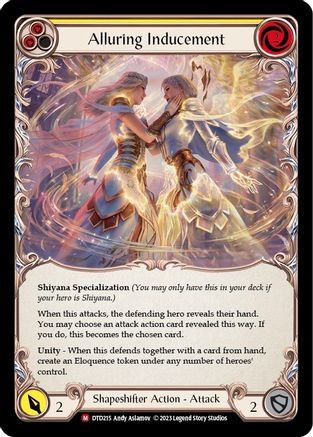 Alluring Inducement (DTD215) Rainbow Foil - Dusk till Dawn