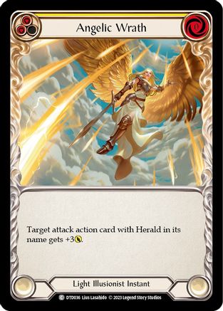 Angelic Wrath (Yellow) (DTD036) - Dusk till Dawn