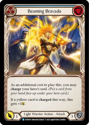 Beaming Bravado (Blue) (DTD059) - Dusk till Dawn