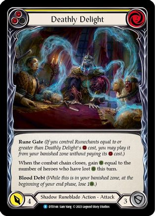 Deathly Delight (Yellow) (DTD144) - Dusk till Dawn
