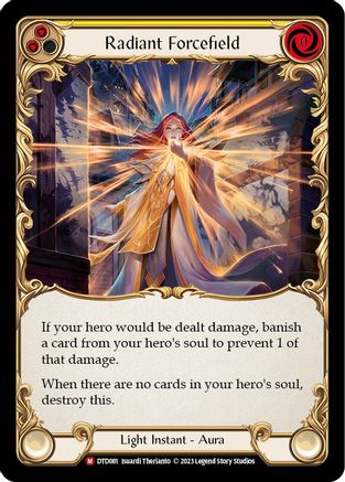 Radiant Forcefield (DTD081) Rainbow Foil - Dusk till Dawn