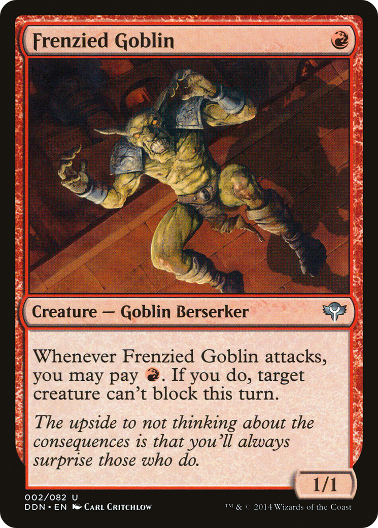 Frenzied Goblin (002) - Duel Decks: Speed vs. Cunning