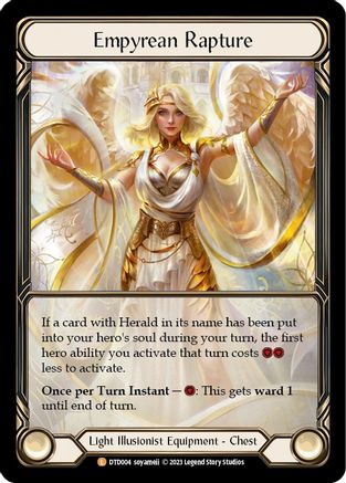 Empyrean Rapture (Extended Art) (DTD004) Cold Foil - Dusk till Dawn