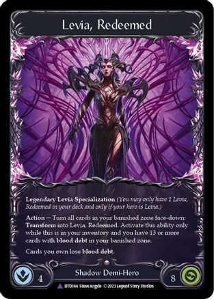 Levia, Redeemed // Blasmophet, Levia Consumed (Marvel) (DTD164) Cold Foil - Dusk till Dawn