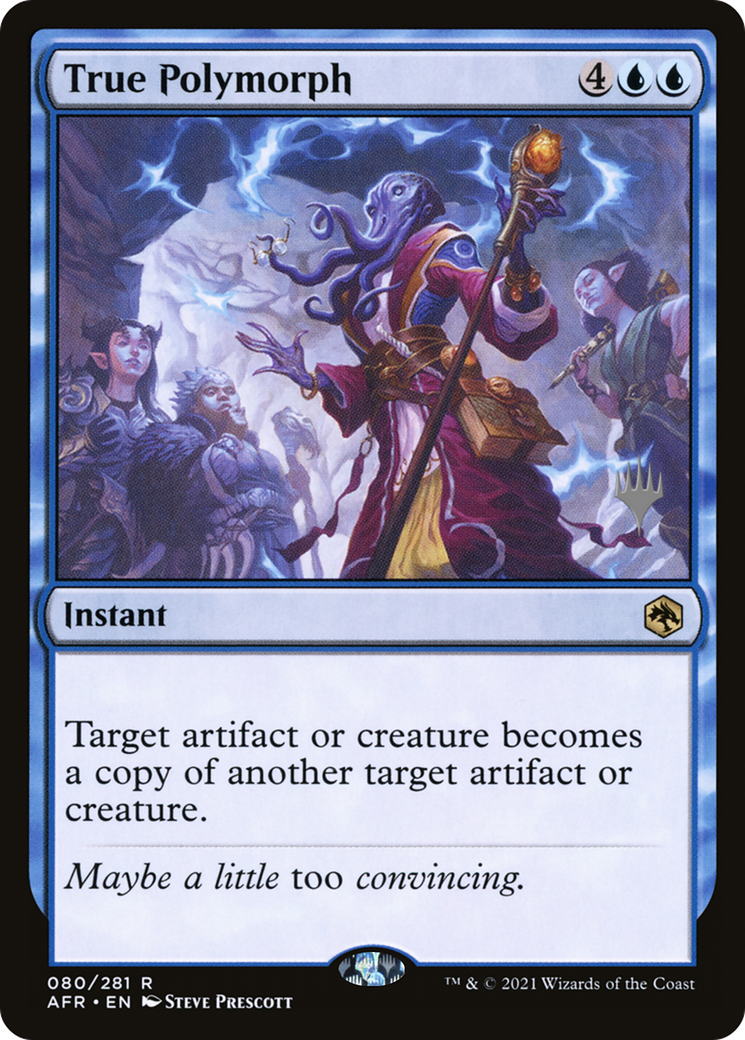 True Polymorph (080) - Adventures in the Forgotten Realms Promos
