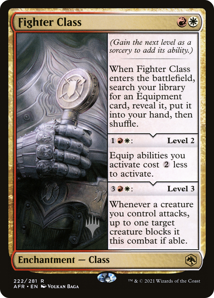 Fighter Class (222) - Adventures in the Forgotten Realms Promos