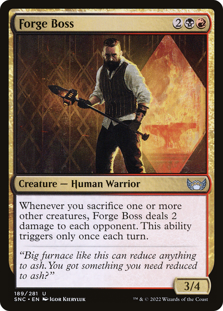 Forge Boss (189) - Streets of New Capenna