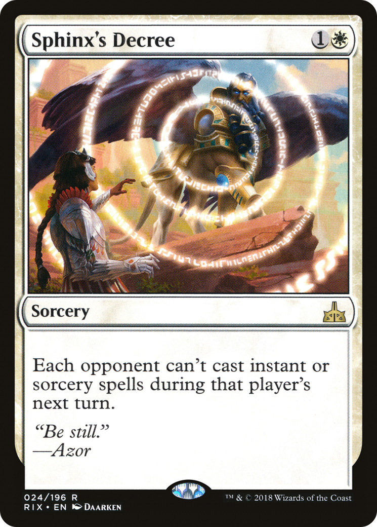 Sphinx's Decree (024) - Rivals of Ixalan