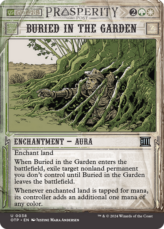 Buried in the Garden: (Showcase)(Borderless) (038)