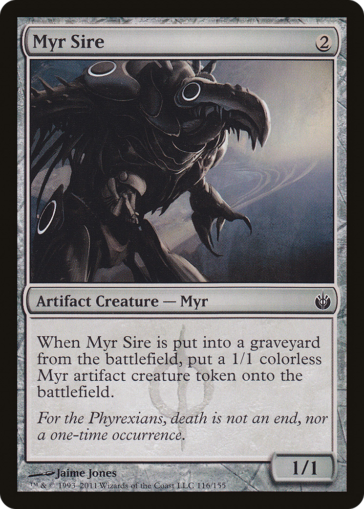Myr Sire (116) Foil - Mirrodin Besieged