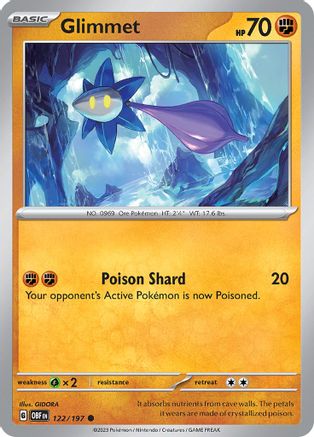 Glimmet - 122/197 (122) - SV03 Obsidian Flames