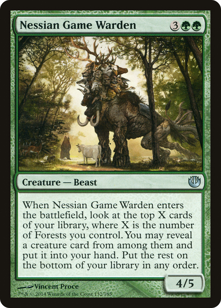 Nessian Game Warden (132) Foil - Journey into Nyx