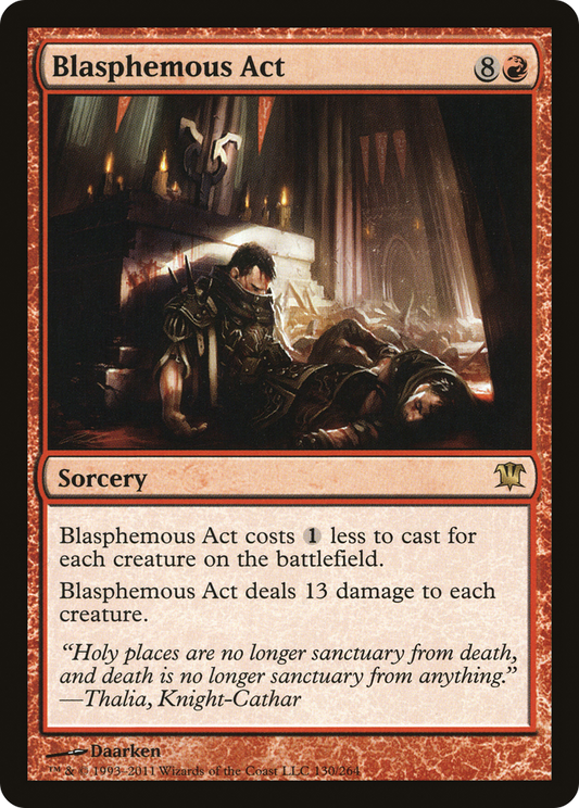 Blasphemous Act (130) - Innistrad