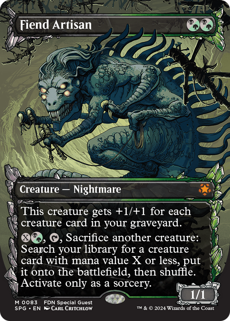Fiend Artisan (Showcase) (083) Foil - Special Guests