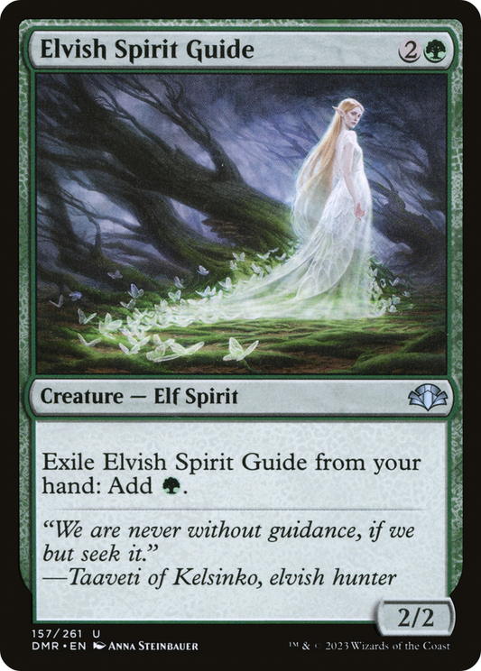 Elvish Spirit Guide [Dominaria Remastered] Foil