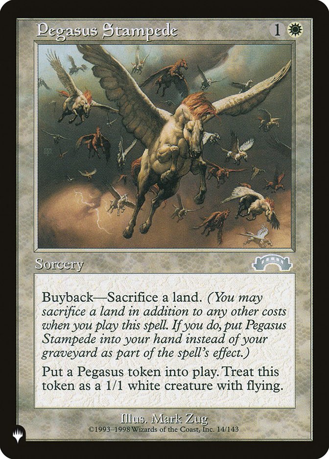 Pegasus Stampede [The List] | Silver Goblin