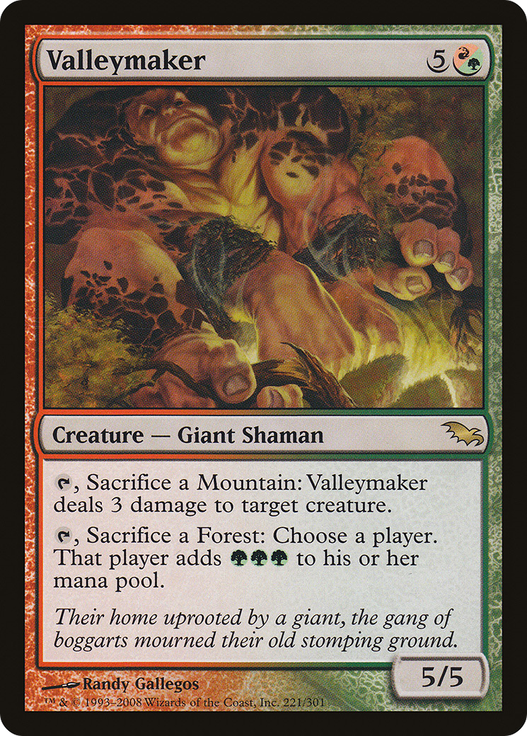 Valleymaker (221) - Shadowmoor Foil