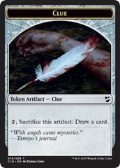 Clue // Construct (021) Double-Sided Token [Commander 2018 Tokens] | Silver Goblin