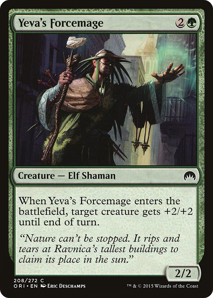 Yeva's Forcemage (208) Foil - Magic Origins