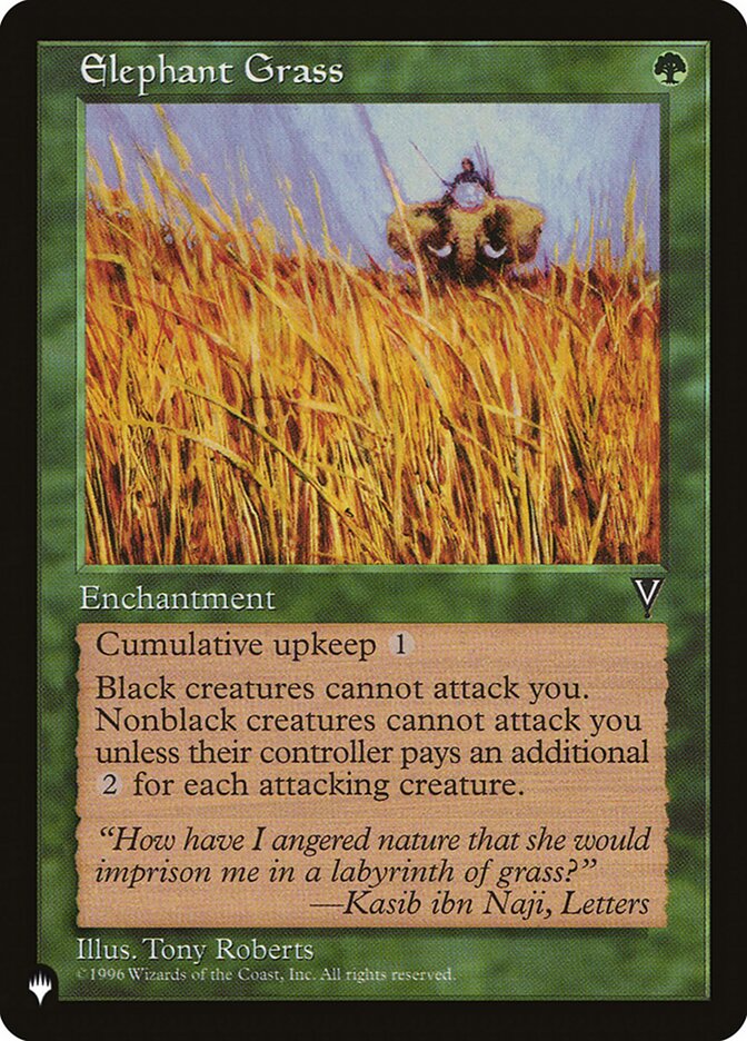 Elephant Grass [The List] | Silver Goblin