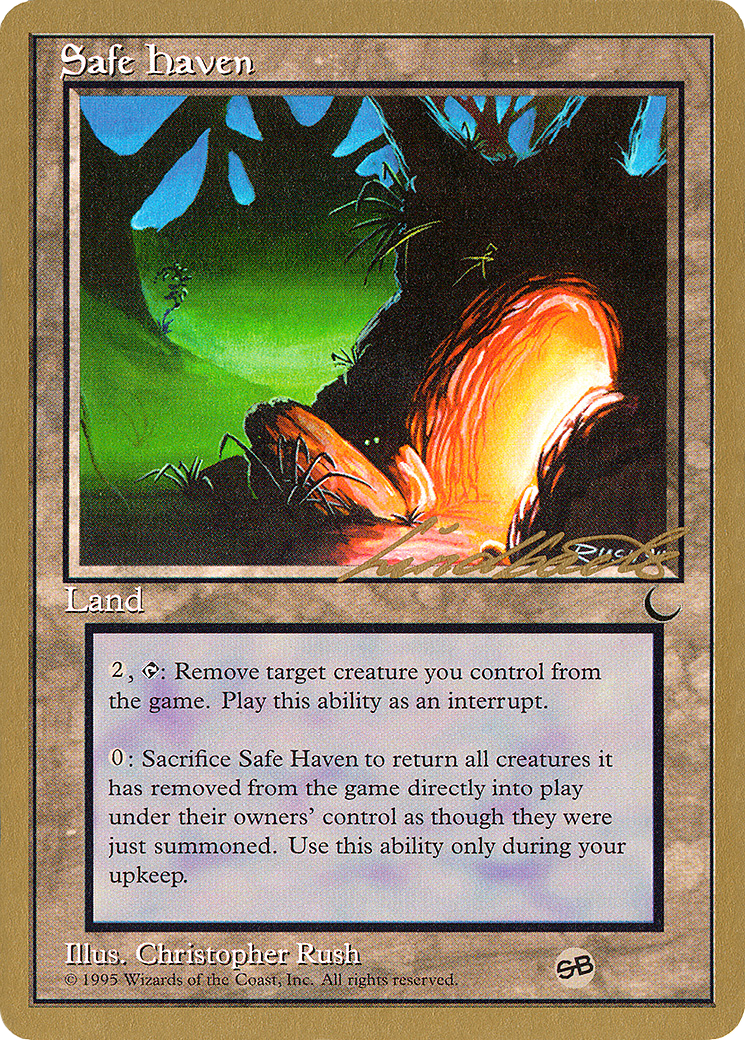 Safe Haven - 1996 Leon Lindback (CHR) (SB) - Pro Tour Collector Set