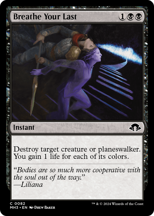 Breathe Your Last (082) Foil - Modern Horizons 3