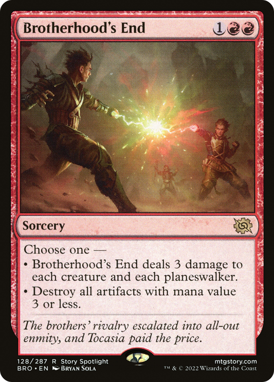 Brotherhood's End (128) - The Brothers' War