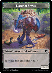 Eldrazi Spawn // Elf Druid Double-Sided Token [Commander Masters Tokens] | Silver Goblin