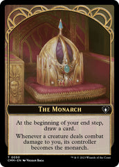 The Monarch // Elemental (0037) Double-Sided Token [Commander Masters Tokens] | Silver Goblin