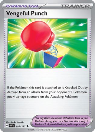 Vengeful Punch (197) - SV03 Obsidian Flames