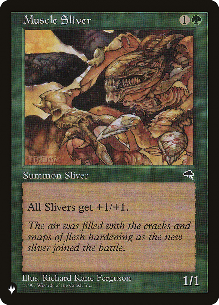 Muscle Sliver (Retro) (TMP-238) - The List