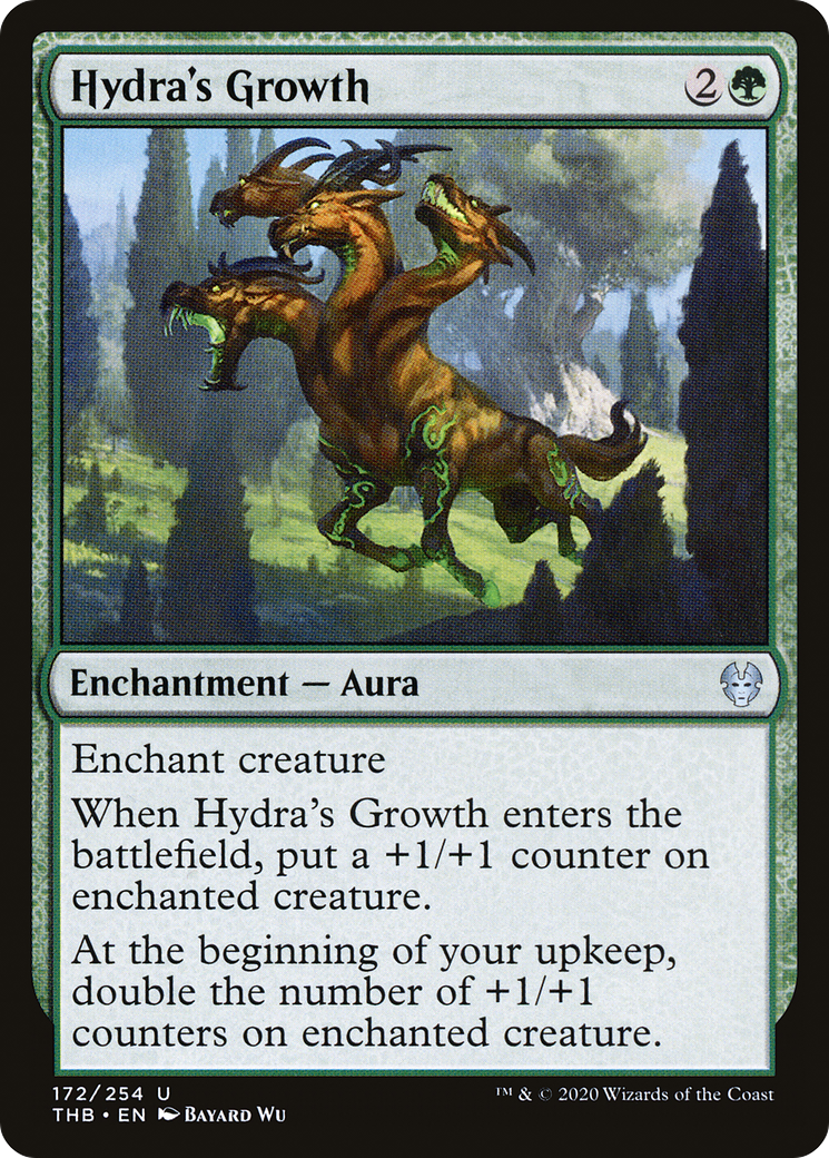 Hydra's Growth (172) Foil - Theros Beyond Death