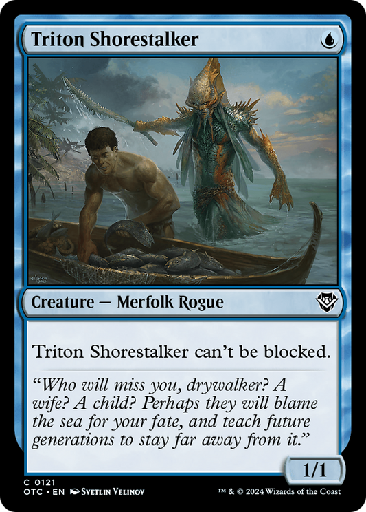 Triton Shorestalker (121) - Outlaws of Thunder Junction Commander