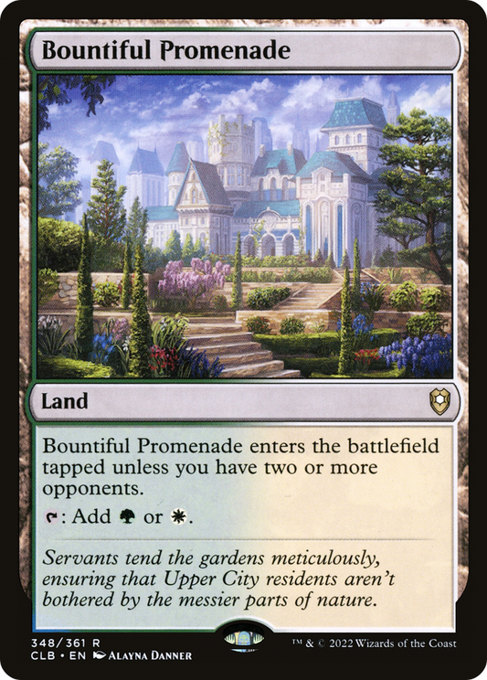 Bountiful Promenade [Commander Legends: Battle for Baldur's Gate]
