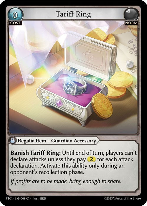 Tariff Ring (008) [Fractured Crown] Foil