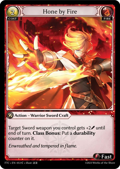 Hone by Fire (053) [Fractured Crown] Foil