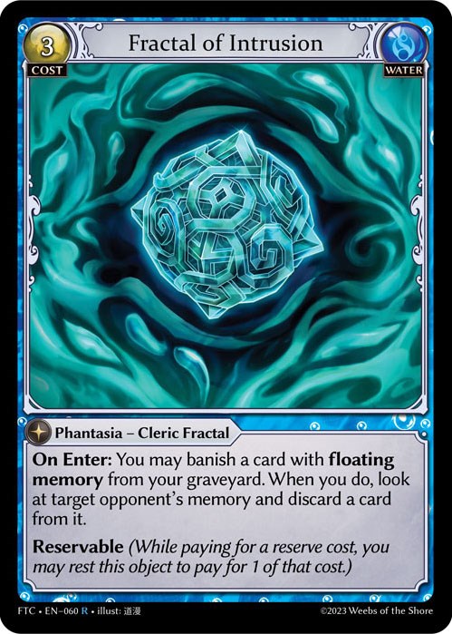 Fractal of Intrusion (060) [Fractured Crown] Foil