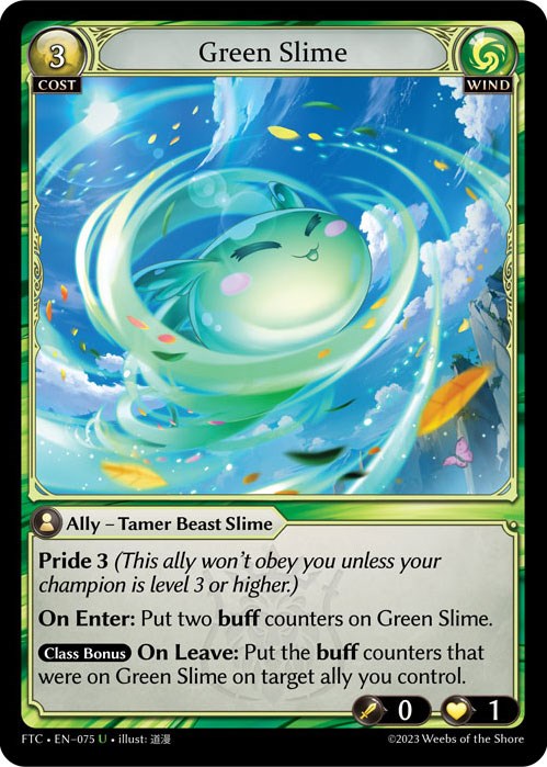 Green Slime (75) [Fractured Crown] Foil