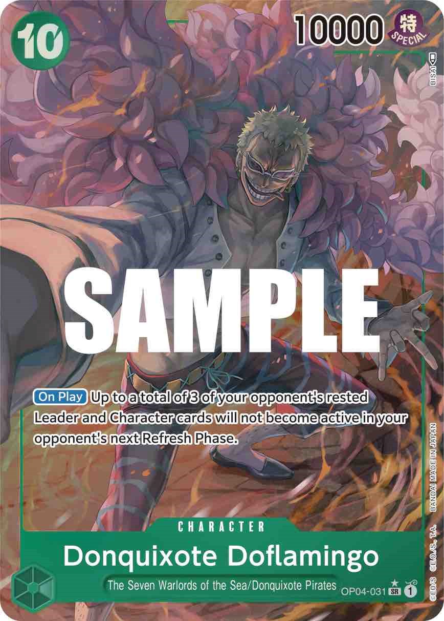 Donquixote Doflamingo (Alternate Art) [Kingdoms of Intrigue] | Silver Goblin