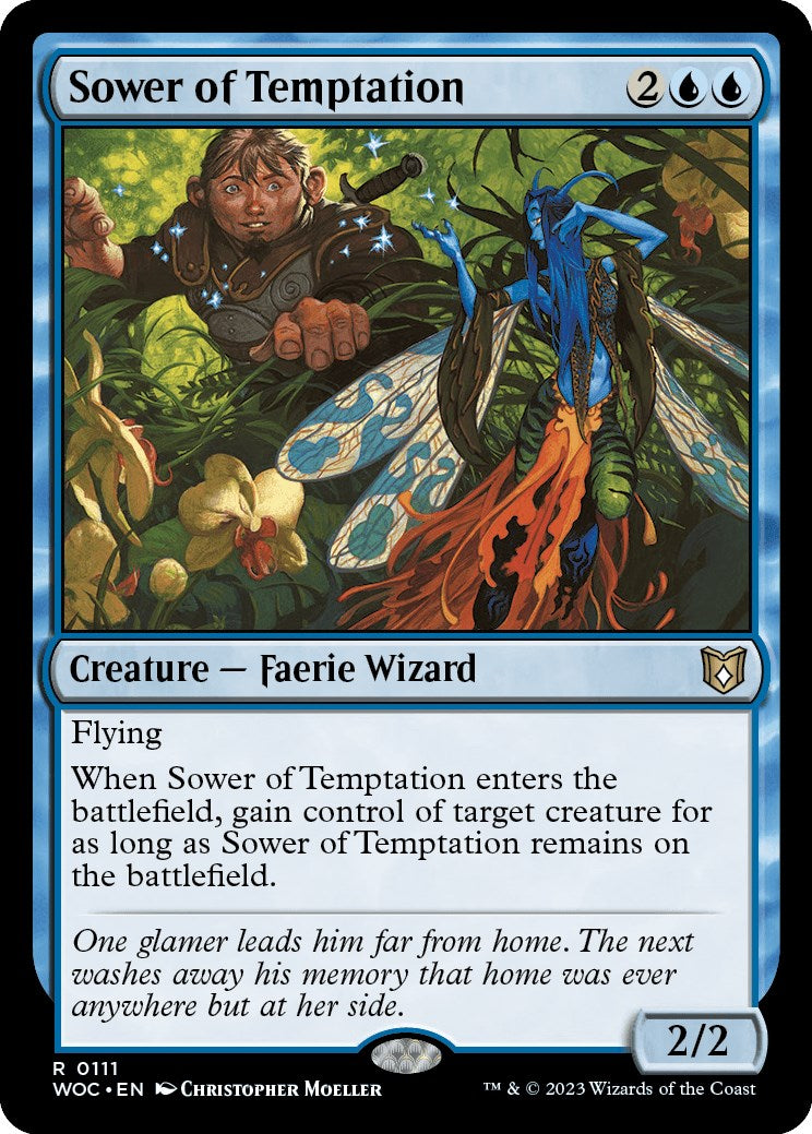 Sower of Temptation [Wilds of Eldraine Commander] | Silver Goblin